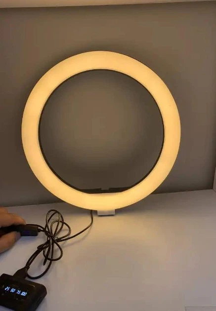 Кольцевая лампа RING QX-300 12 FILL LIGHT 30 см с держателем для телефона - изображение 5