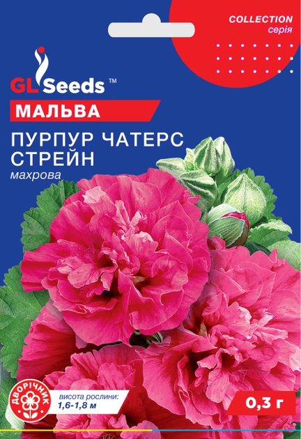 Насіння Мальва Пурпур Чатерз Стрейн 0,3г GL Seeds - Фото 1 Насіння Мальва Пурпур Чатерз Стрейн 0,3г GL Seeds - зображення 1