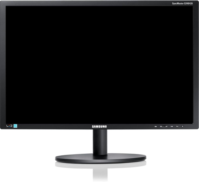 Монітор Samsung S22B420BW чорний (22" TN/1680x1050/16:10/250кд/м2) (03-SA-22-S22B420-A) Refurbished - изображение 4