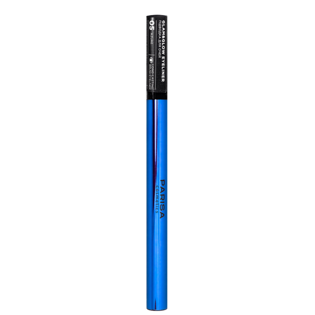 Підводка-фломастер для очей Parisa Cosmetics Glam&Glow PF-300 № 05 Azure - зображення 4