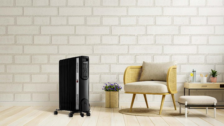Масляный радиатор ARDESTO OFH-E11X2 2500 Вт 25м2 черный + пульт ДУ - изображение 12