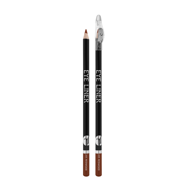 Олівець для очей деревяний з точилкою Jovial Luxe Eye Liner № 205 Red wood - Фото 1 Олівець для очей деревяний з точилкою Jovial Luxe Eye Liner № 205 Red wood - зображення 1