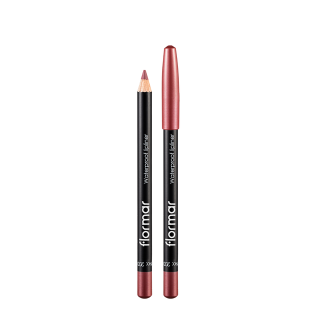 Карандаш для губ водостойкий Flormar Waterpoof Lipliner №203 Приглушенный розовый перламутровый Subdued Pink - Фото 1 Карандаш для губ водостойкий Flormar Waterpoof Lipliner №203 Приглушенный розовый перламутровый Subdued Pink - изображение 1