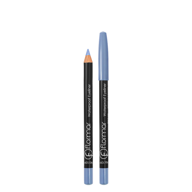Олівець для очей Flormar Waterpoof Eyeliner водостійкий № 109 Перламутровий Блакитний - Фото 1 Олівець для очей Flormar Waterpoof Eyeliner водостійкий № 109 Перламутровий Блакитний - зображення 1