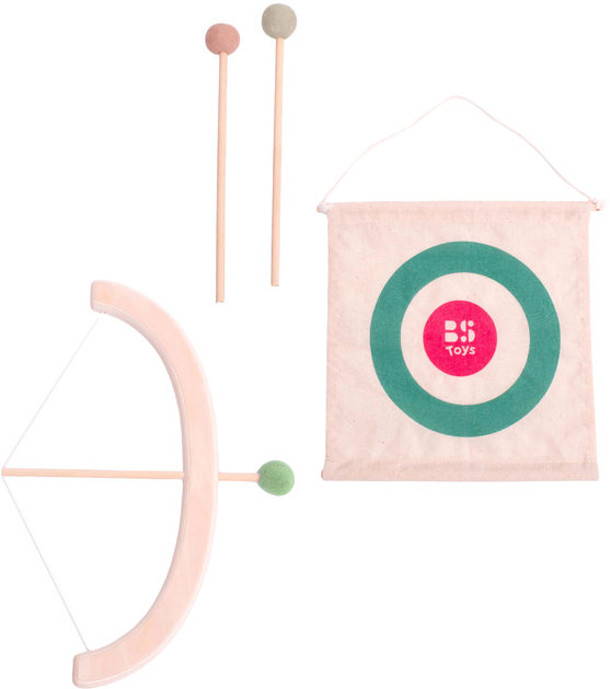 Łuk drewniany BS Toys Bow and Arrow z akcesoriami (8717775444756) - obraz 3