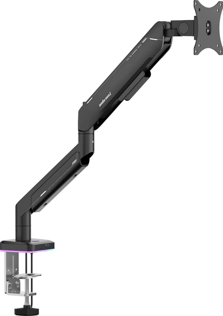 Uchwyt do monitora Anda Seat Stealth Pro II RGB 17''-42'' Black (AD-W-A9X-1S-BB) - obraz 8