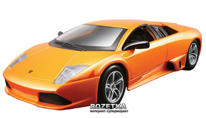 Збірна автомодель Maisto Lamborghini Murcielago 1:24 LP640 Жовтогарячий металік (39292) (90159392927) - зображення 1