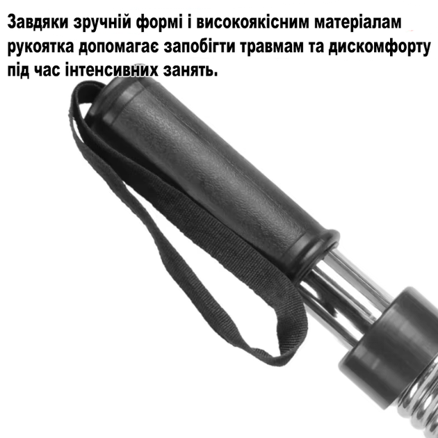 Тренажер пружинный на присосках для армрестлинга: эспандер для запястья и предплечья с нагрузкой 20-22кг 29230 - изображение 7