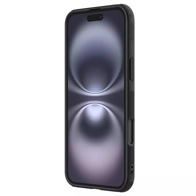 Чохол Nillkin Matte Pro для Apple iPhone 16 (6.1") Чорний / Black - Фото 5 Чохол Nillkin Matte Pro для Apple iPhone 16 (6.1") Чорний / Black - зображення 5
