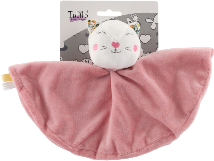 М'яка іграшка Tulilo Кошеня Милусь 25 см рожевий (5904209893348) - зображення 4