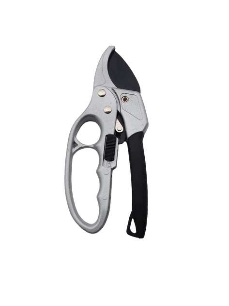Секатор с храповым механизмом 200мм, японская сталь SK5 с