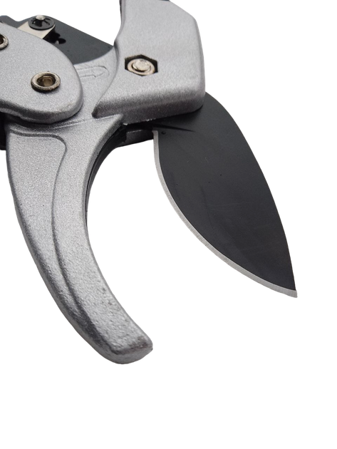 Секатор с храповым механизмом 200мм, японская сталь SK5 с