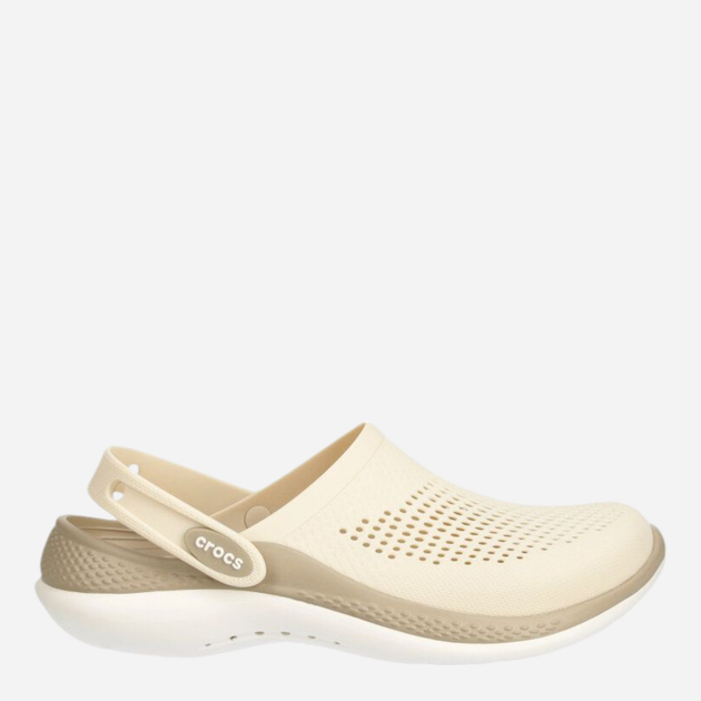 Chodaki męskie Crocs Literide 360 Clog 206708-0WW 43-44 Beżowe (196265649174) - obraz 1