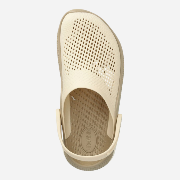 Chodaki męskie Crocs Literide 360 Clog 206708-0WW 42-43 Beżowe (196265649266) - obraz 4