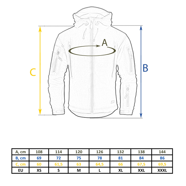 Кофта флисовая Helikon-Tex Patriot Jacket Olive 3XL - изображение 2