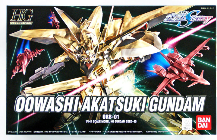 Model do składania Bandai High Grade Oowashi Akatsuki Gundam 1:144 (4573102603654) - obraz 2