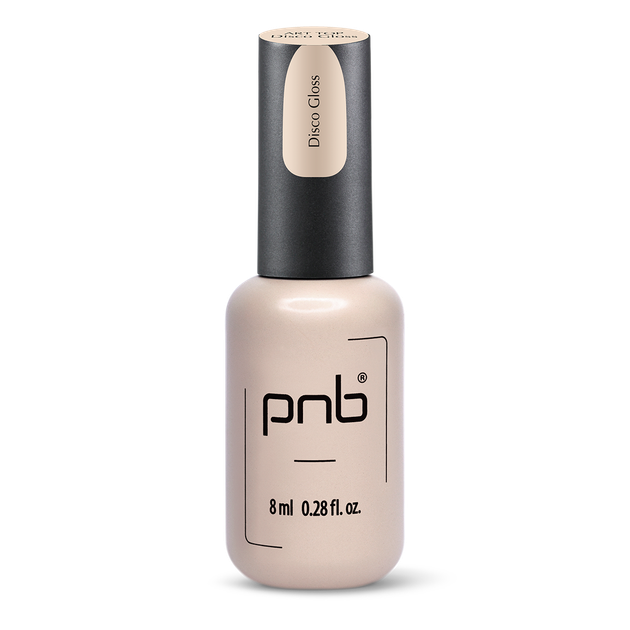 Світловідбивний Топ для нігтів PNB Art Top Disco Gloss No wipe 8 мл - зображення 2