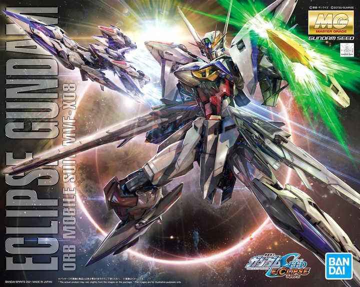 Модель для складання Bandai Master Grade Eclipse Gundam 1:100 (4573102619198) - зображення 12
