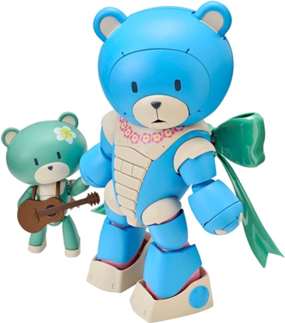 Набір моделей для складання Bandai HGBM Beargguy Ohana + Aloharo 1:144 (4573102662880) - зображення 1