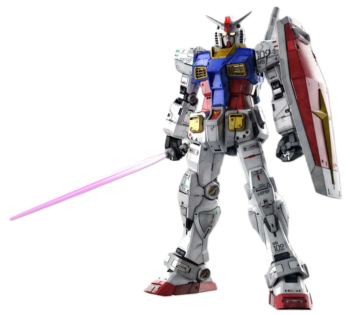 Model do składania Bandai Perfect Grade Unleashed RX-78-2 Gundam 1:60 30 cm (4573102607652) - obraz 1