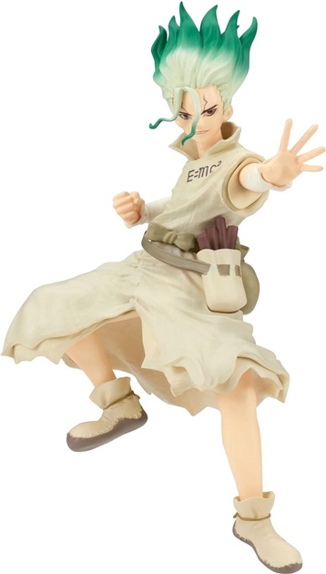 Figurka kolekcjonerska Banpresto Dr.Stone Figure Of Stone World Senku Ishigami II 15 cm (4983164196665) - obraz 1