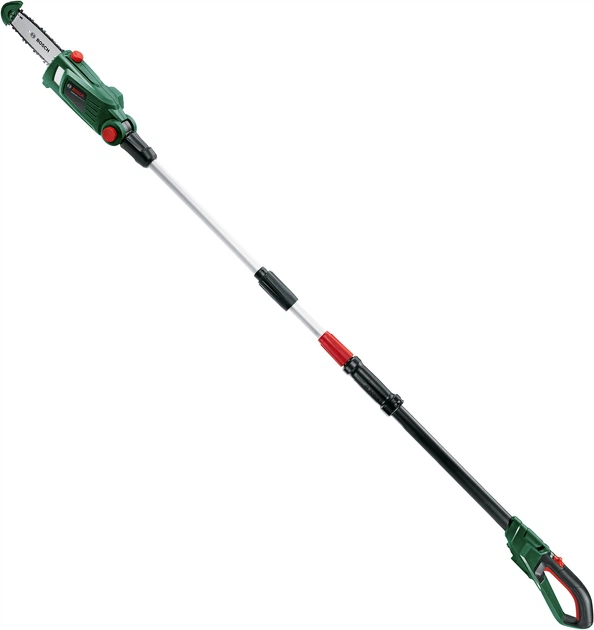 Akumulatorowe sekator teleskopowy Bosch UniversalChainPole 18 + olej do piły łańcuchowej 60 ml + 1 łańcuch tnący 20 cm (3165140888110) - obraz 2