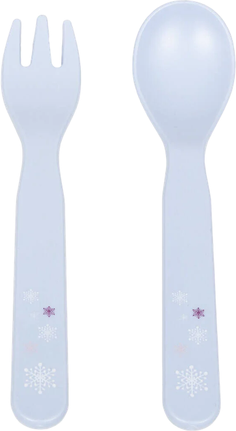 Набір дитячого посуду Atmosphera Winter Fox 5 предметів Блакитний (3560232658266) - зображення 4