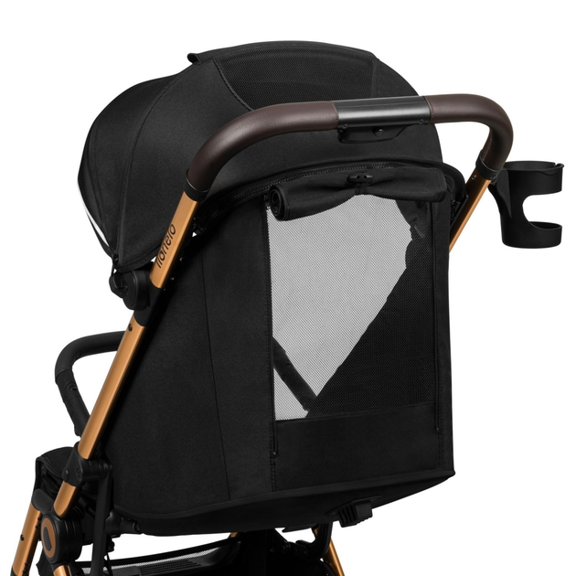 Прогулянкова коляска Lionelo Cloe чорна Onyx (5903771703994) - зображення 7