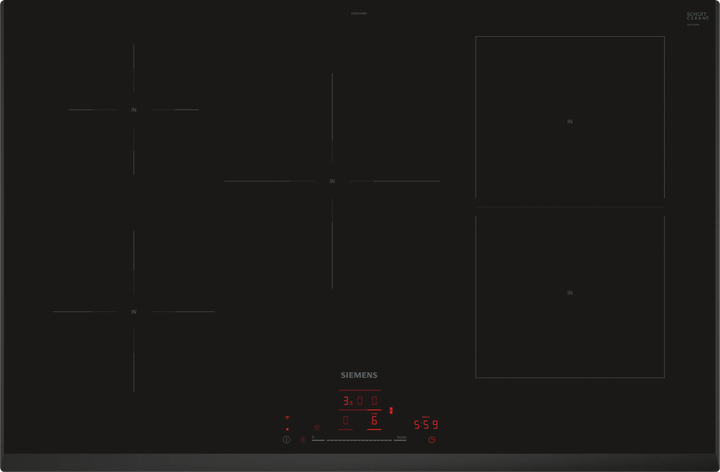 Варильна поверхня індукційна Siemens iQ500 ED851HWB1E - зображення 1