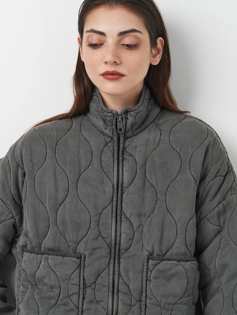 Куртка женская Zara 2428/02V S Серая (00002042802024) – Брендовая