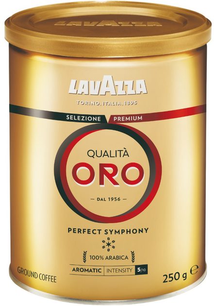 Kawa mielona Lavazza Qualita Oro 250 g (8000070020580) - obraz 1