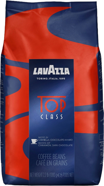 Кава в зернах Lavazza Top Class 1 кг (8000070020108) - зображення 1