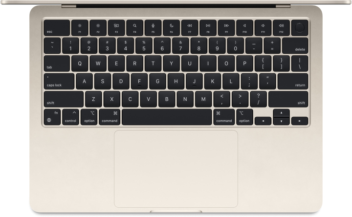 Ноутбук Apple MacBook Air 13.6" M2 16/256GB 2024 (MC7W4UA/A) Starlight - зображення 2