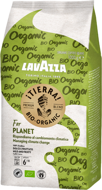 Kawa ziarnista Lavazza Tierra Bio-Organic for Planet 1 kg (8000070009745) - obraz 2