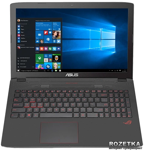 Ноутбук ASUS ROG GL752VW (GL752VW-T4169T) Grey - изображение 2