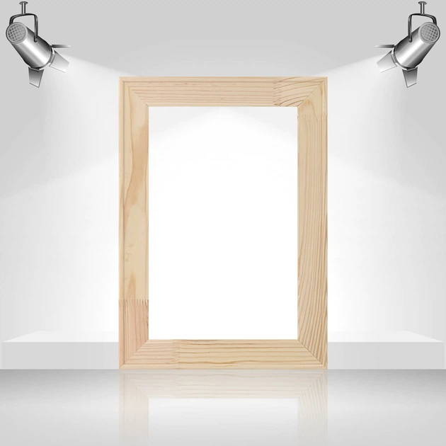 Подрамник для холста 30х42 (43х18 сосна срощенная) EmojiFrame - Фото 3 Подрамник для холста 30х42 (43х18 сосна срощенная) EmojiFrame - изображение 3