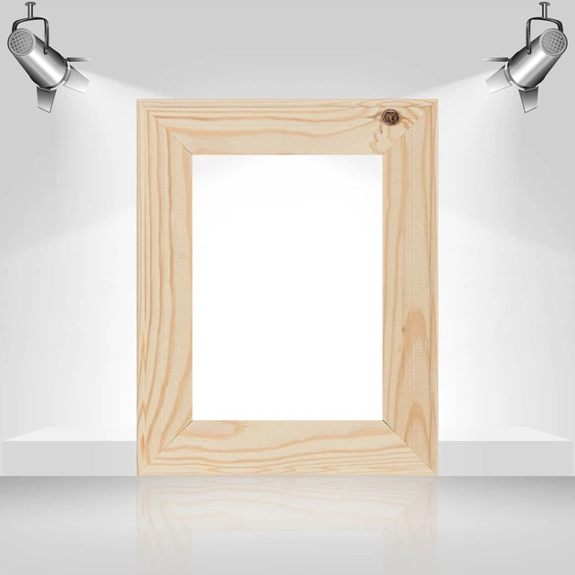 Подрамник для холста 24х30 (43х18 сосна цельная с сучком) EmojiFrame - изображение 3