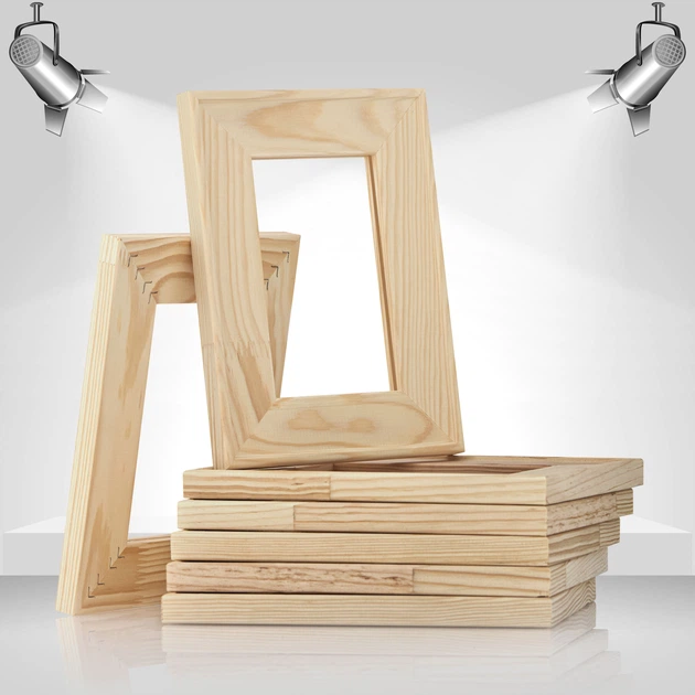 Подрамник для холста 18х24 (43х18 сосна срощенная) EmojiFrame - Фото 2 Подрамник для холста 18х24 (43х18 сосна срощенная) EmojiFrame - изображение 2