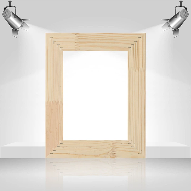 Подрамник для холста 24х30 (43х18 сосна срощенная) EmojiFrame - Фото 5 Подрамник для холста 24х30 (43х18 сосна срощенная) EmojiFrame - изображение 5