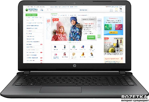 Ноутбук HP Pavilion 15-ab143ur (V4P44EA) Twinkle Black - Фото 1 Ноутбук HP Pavilion 15-ab143ur (V4P44EA) Twinkle Black - изображение 1