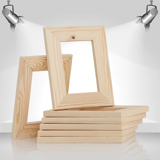 Подрамник для холста 20х25 (43х18 сосна цельная с сучком) EmojiFrame - Фото 2 Подрамник для холста 20х25 (43х18 сосна цельная с сучком) EmojiFrame - изображение 2