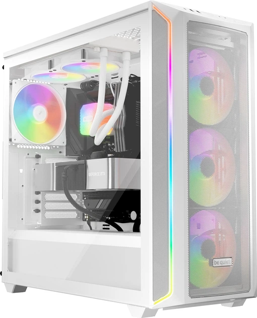 Набір вентиляторів be quiet! Light Wings LX 120mm PWM High-Speed ​​PWM White Triple Pack (BL125) - зображення 5