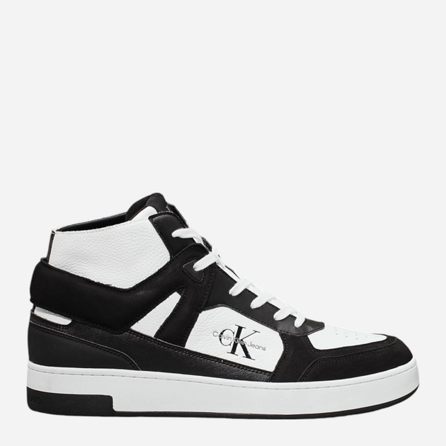 Чоловічі снікери Calvin Klein YM0YM01109-0GM 41 Чорний/Білий (8720639484683) - зображення 1