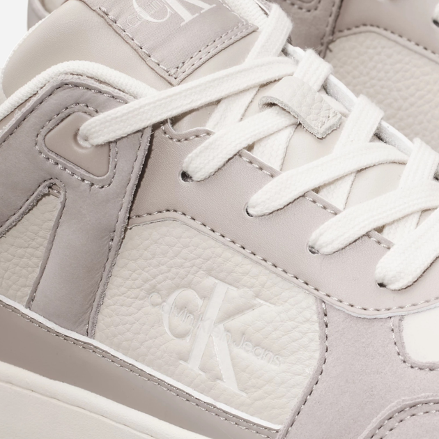 Sneakersy damskie skórzane Calvin Klein YW0YW01579-0HK 37 Beżowe (8720639467280) - obraz 5