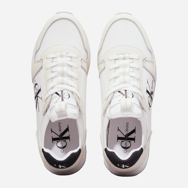 Buty sportowe damskie Calvin Klein YW0YW01616-01W 40 Białe (8720639477579) - obraz 4