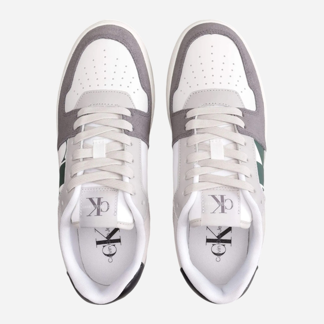 Чоловічі снікери Calvin Klein YM0YM01093-01V 41 Білий/Сірий (8720639481347) - зображення 3