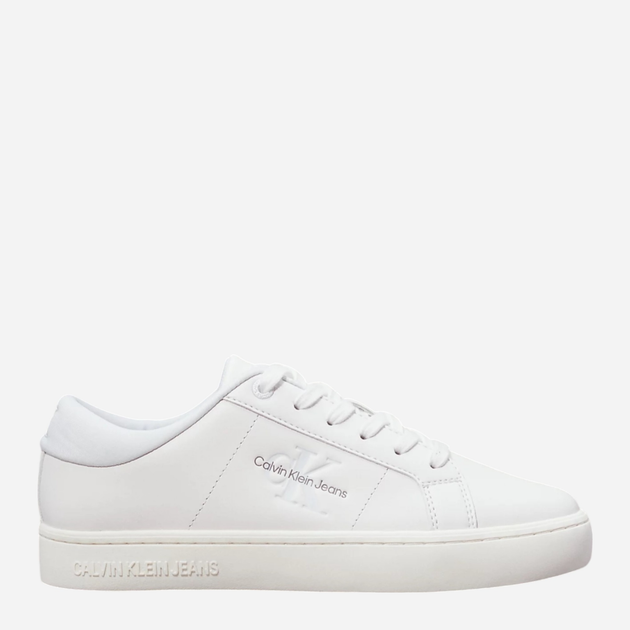 Sneakersy damskie skórzane Calvin Klein YW0YW01444-03A 39 Białe (8720639482160) - obraz 1