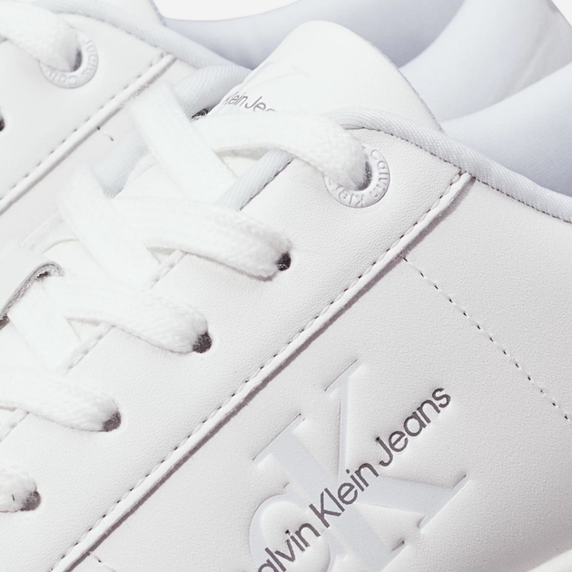 Sneakersy damskie skórzane Calvin Klein YW0YW01444-03A 40 Białe (8720639482320) - obraz 6