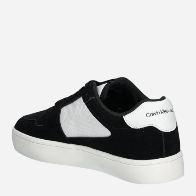 Sneakersy damskie skórzane Calvin Klein YW0YW01612-0GM 37 Czarny/Biały (8720639478903) - obraz 3