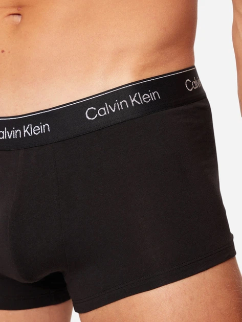 Zestaw majtek męskich typu bokserki 3 szt Calvin Klein Underwear 000NB4076A-Q6A M Czarny (8720639724185) - obraz 4